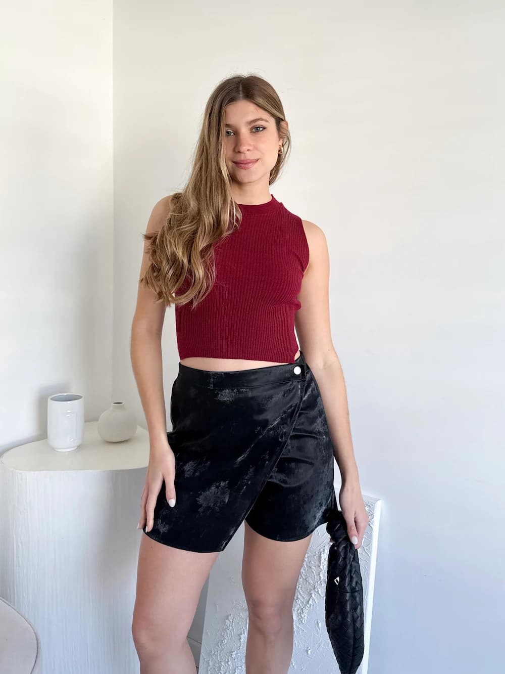 Short Pollera Engomado
